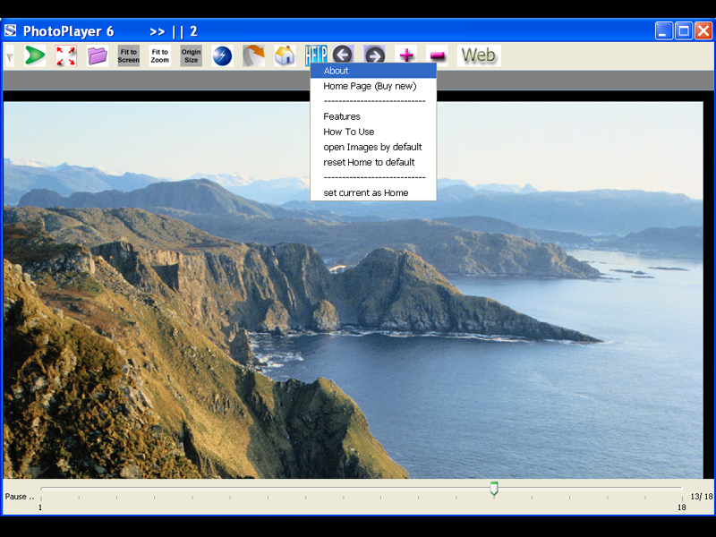 PhotoPlayer 6 Screenshot